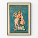 Jaarlijkse concertposter met Cupido en cello