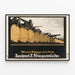 Vintage poster of Wiener Commercial Bank for the 7th war loan — framed artwork on a wall
