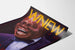 Poster WNEW AM 1130 Chicago Jazz - Expressive Portrait of a Musician