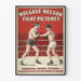 Vintage poster Wolgast tegen Nelson