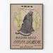 Vintage poster van de tentoonstelling van Artura Grottgera 1906