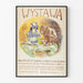Tentoonstellingsposter van moderne stoffen en keramiek 1905