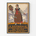 Vintage poster Xe nationale tentoonstelling voor Zwitserse kunst in Zürich 1910