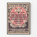 Vintage Poster XVIIIe Zwitsers Congres van Muzikanten in Bazel 1917