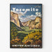Vintage poster Yosemite United Air Lines