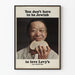 Vintage reclameposter Levy's Echt Joods Roggebrood