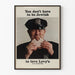 Vintage Levy's poster met authentiek roggebrood