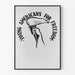 Poster Zwart-Wit Young Americans for Freedom - Moderne Muurdecoratie