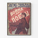 Vintage Russische propagandaposter met militaire en patriottische thema's