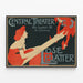 Vintage poster Central Theater - Lose Blätter — ingelijst kunstwerk aan de muur