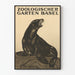 Vintage poster van de dierentuin Basel - Zeeleeuw