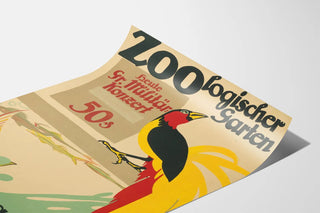 Vintage poster Zoo Aquarium Militair concert