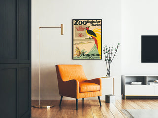 Vintage poster Zoo Aquarium Militair concert