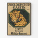 Vintage poster Zoologischer Garten militair concert
