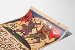 Politieke Historische Poolse Propagandaposter