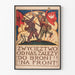 Politieke Historische Poolse Propagandaposter